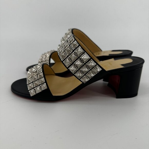Louboutin Myriadiam 55 Studded Slide - Size 39 - Picture 5 of 8